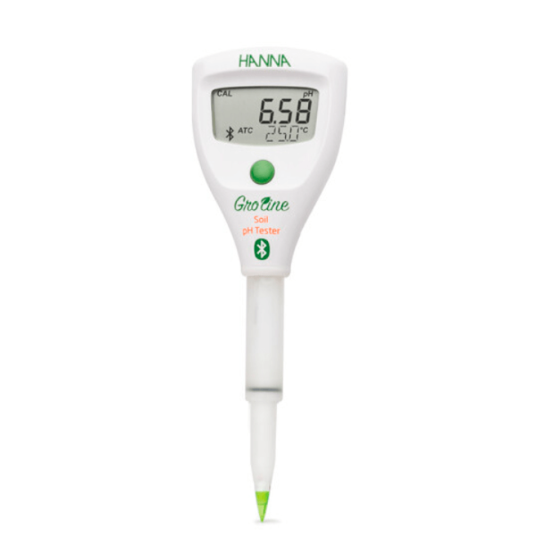 Medidor de pH con tecnología Bluetooth® HALO2 para suelo HANNA HI9810302