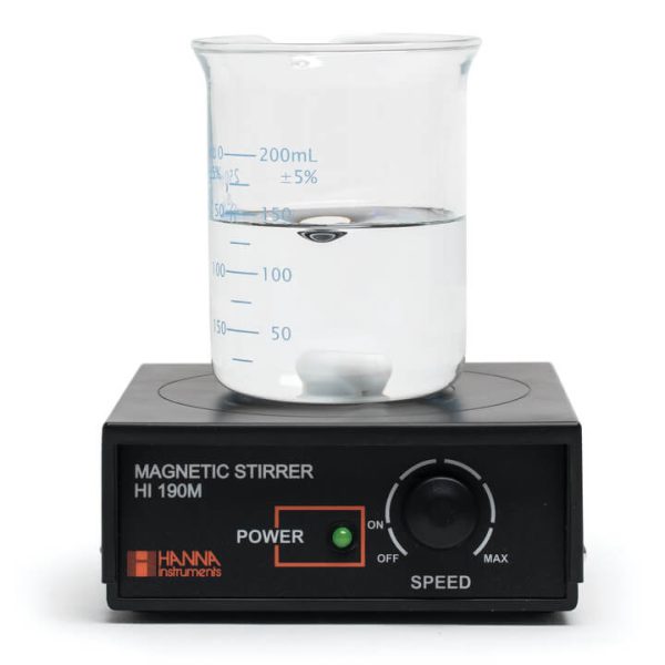 Mini agitador magnético con alimentación de 115 volts HANNA HI190M-1