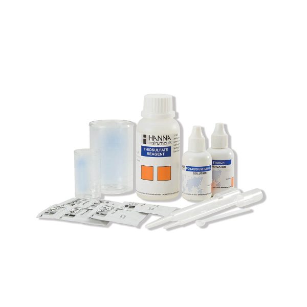 Test Kit para la medición de cloro total intervalo alto HANNA HI38022