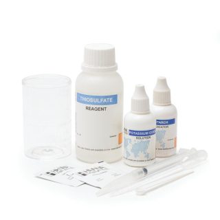 Kit químico de pruebas para intervalo amplio de cloro total HANNA HI38023