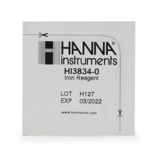 Reactivos de reemplazo para el kit de prueba de hierro (100 pruebas) HANNA HI38039-100