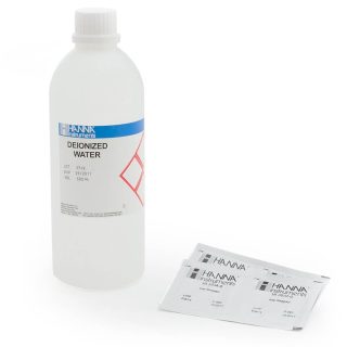 Reactivos de repuesto para el kit químico de pruebas para hierro (Fe+2 y Fe+3) intervalo alto con disco de color Checker® HANNA HI38041-100