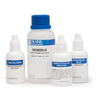 Reactivos de repuesto para test kit de acidez (100 pruebas) HANNA HI3820-100