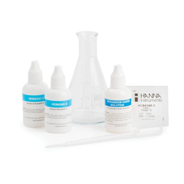 Test Kit Blanqueador Línea Pool Line HANNA HI38434