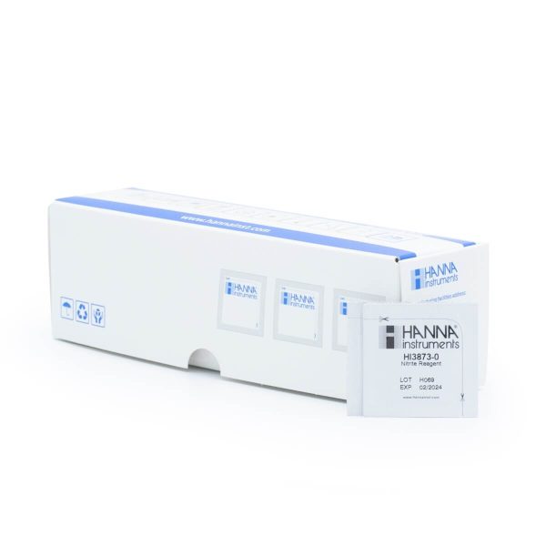 Reactivos de repuesto para el kit químico de pruebas para nitrito (100 pruebas) HANNA HI3873-100