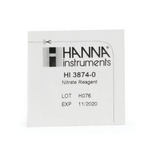 Reactivos de repuesto para el kit químico de pruebas para nitrato (100 pruebas) HANNA HI3874-100