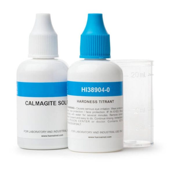 Test Kit Químico Rápido de Dureza Total HANNA HI38904