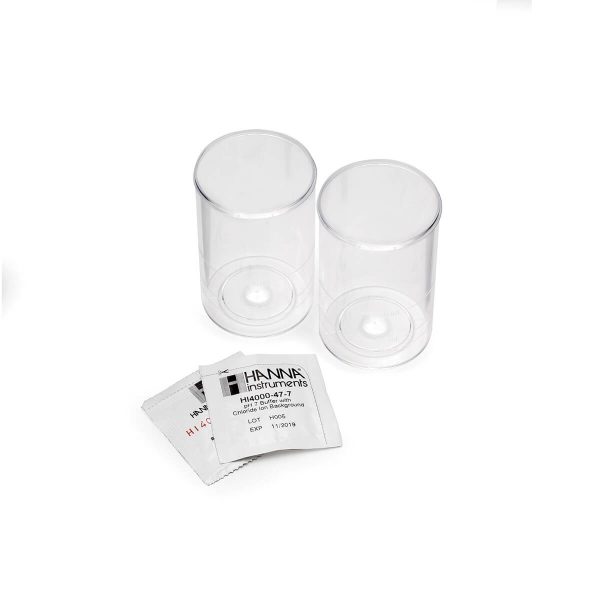 Buffers para verificación de la pendiente de ISEs con trazas de cloruro HANNA HI4000-47