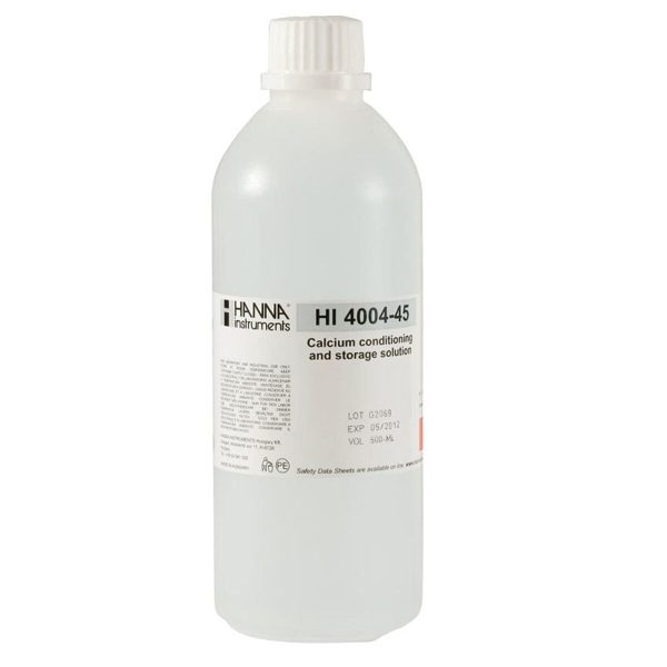 Solución de acondicionamiento y almacenamiento para ISEs de calcio HANNA HI4004-45