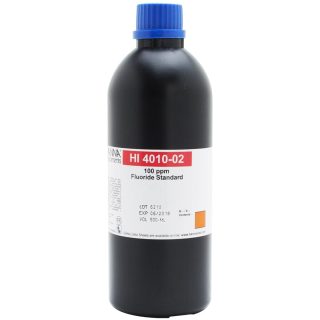 Solución estándar de fluoruro de 100 ppm para ISE HANNA HI4010-02