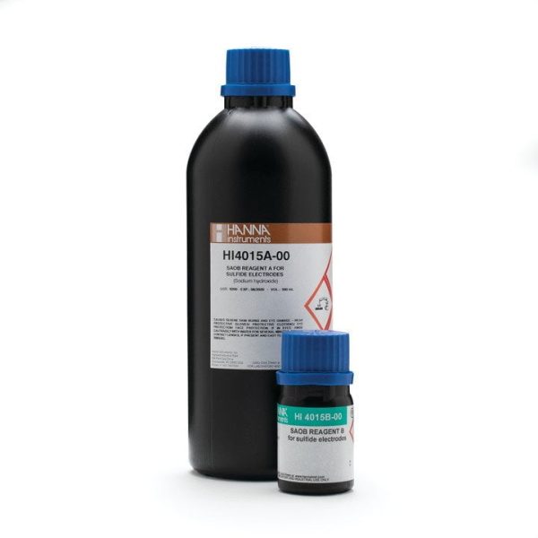 Solución amortiguadora de sulfuro antioxidante (SAOB) para ISE de sulfuro HANNA HI4015-00