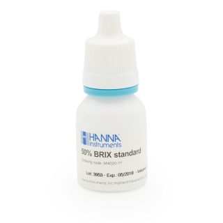 Solución estándar de 50% Brix (10 mL) HANNA HI4020-11