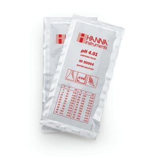 Sobres con solución de calibración técnica de pH 4.01 (10 x 20 mL) HANNA HI50004-01