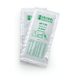 Sobres con solución de calibración técnica de pH 7.01 (10 x 20 mL) HANNA HI50007-01