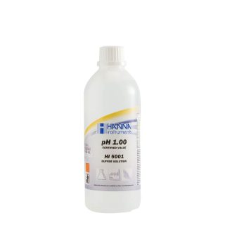 Solución de calibración técnica de pH 1.00 (500 mL) HANNA HI5001