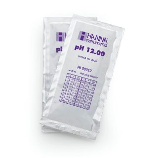 Sobres con solución de calibración técnica de pH 12.00 (25 x 20 mL) HANNA HI50012-02