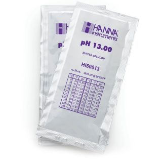 Sobres con solución de calibración técnica de pH 13.00 (25 x 20 mL) HANNA HI50013-02