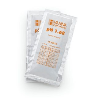 Sobres con solución de calibración técnica de pH 1.68 (25 x 20 mL) HANNA HI50016-02