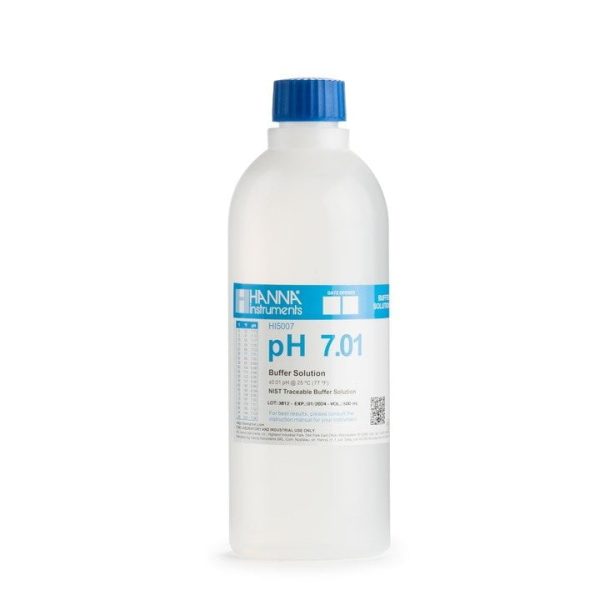 Solución de calibración técnica de pH 7.01 (1 L) HANNA HI5007-01