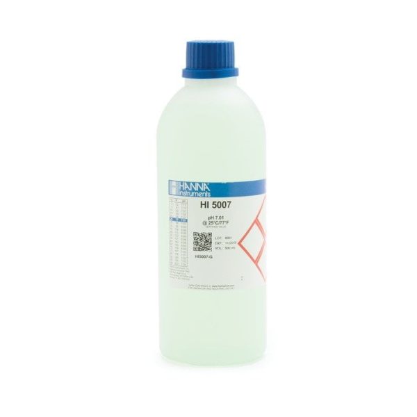 Solución de calibración técnica de pH 7.01 (500 mL) HANNA HI5007-G