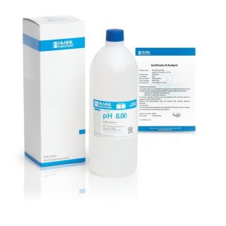 Solución de calibración técnica de pH 8.00 (1 L) HANNA HI5008-01