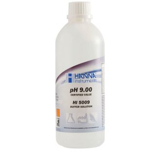 Solución de calibración técnica de pH 9.00 (500 mL) HANNA HI5009