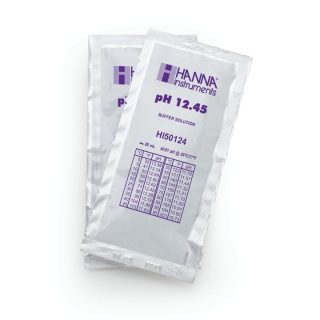 Sobres con solución de calibración técnica de pH 12.45 (25 x 20 mL) HANNA HI50124-02