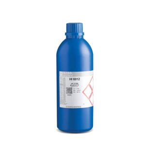 Estándar de calibración milesimal de pH 12.000 @ 25°C, 500 mL HANNA HI6012