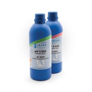 Estándar de calibración milesimal de pH 13.000 @ 25°C, 500 mL HANNA HI6013