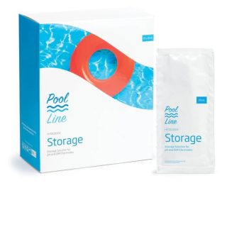 Solución Pool Line de almacenamiento para electrodos de pH/ORP en sobres, (25 x 20 mL) HANNA HI7003004P