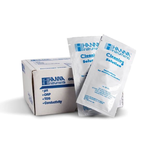Solución ácida para grasa de carne y grasas (Industria de alimentos), sobres de 20 mL (25) HANNA HI700630P