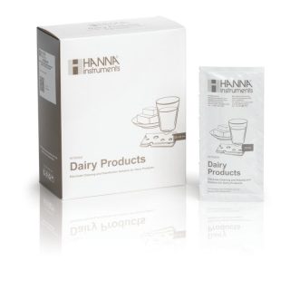 Solución de limpieza para depósitos de productos lácteos (25 sobres de 20 mL) HANNA HI700641P
