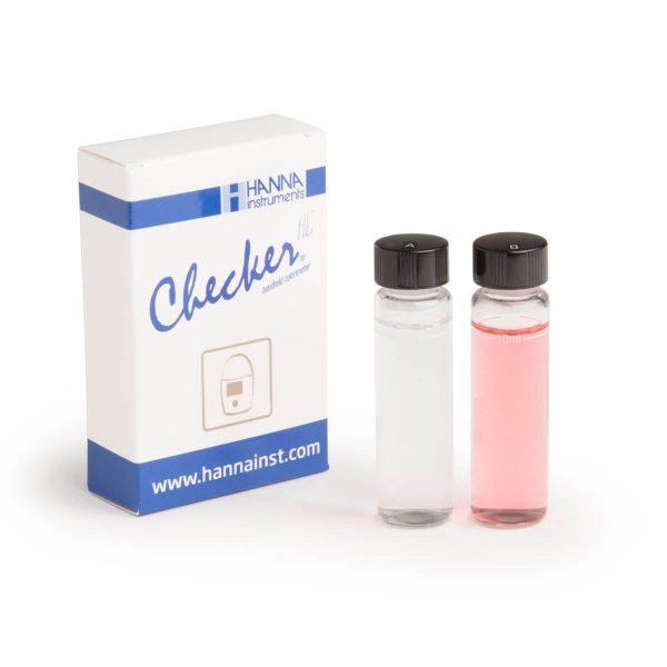 Conjunto de validación de Checker HC® de cloro libre (0.00 y 1.00 ppm como Cl2 libre) HANNA HI701-11