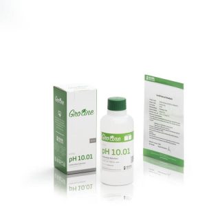 Solución de calibración Groline de pH 10.01, con certificado de análisis, 230 ml HANNA HI7010-023