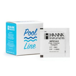 Reactivos Checker HC para Cloro Libre, Pool Line (25 Pruebas) HANNA HI7014-25