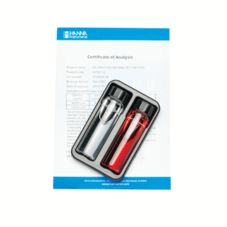 Conjunto de verificación de la calibración del colorímetro Checker® HC para cobre intervalo alto HANNA HI702-11