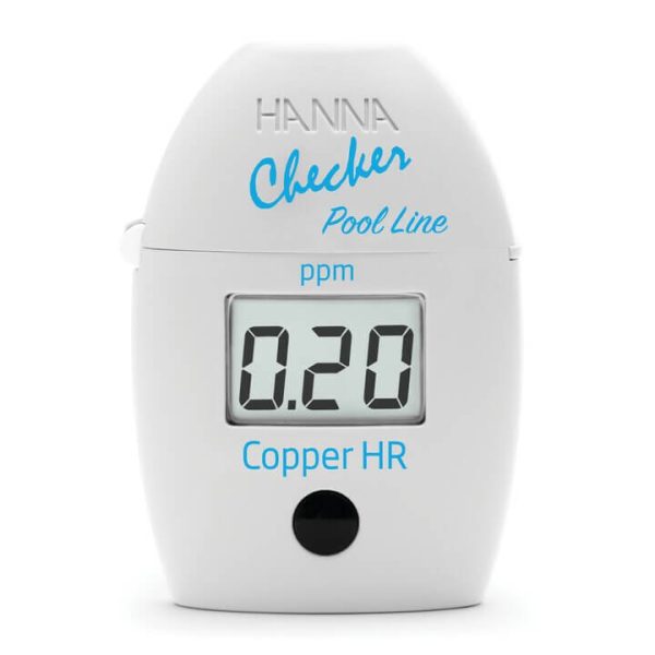 Checker HC de Cobre Rango Alto Pool Line HANNA HI7024