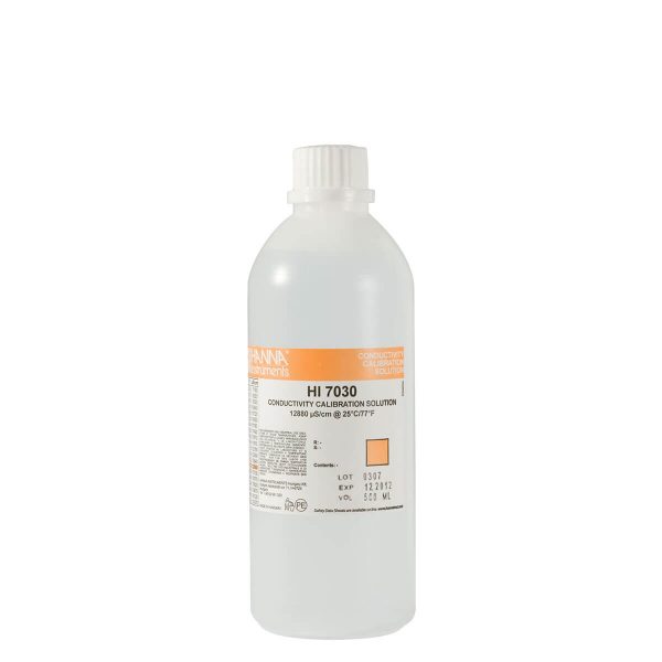 Solución estándar de conductividad de 12880 µS/cm HANNA HI7030L