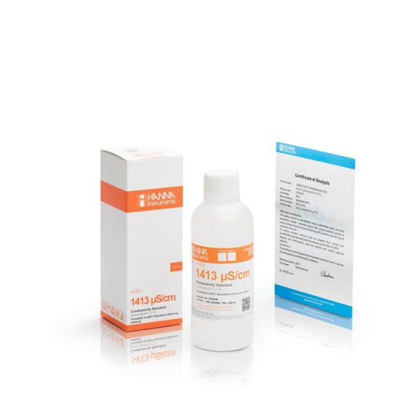 Estándar de conductividad de 1,413 µS/cm (230mL) HANNA HI7031M