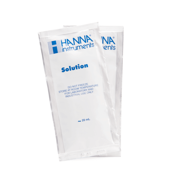 Solución estándar de TDS de 1382 mg/L (ppm) (25 pzas. x 20 mL) HANNA HI70032P