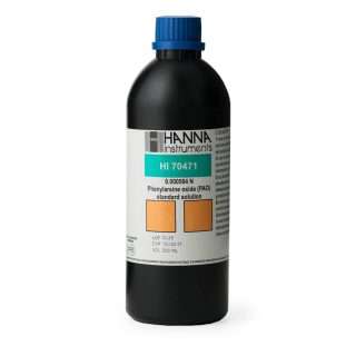 Solución estándar de óxido de fenitoína (PAO) 0.000564N (500 mL) HANNA HI70471