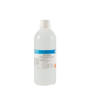 Solución de limpieza para grasa cutánea (industria cosmética), frasco de 500 mL HANNA HI70621L