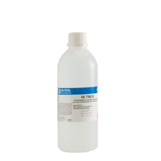 Solución de limpieza ácida para grasas de carne (industria alimentaria), frasco de 500 mL HANNA HI70630L