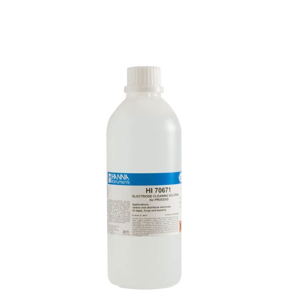 Solución de limpieza para manchas de tinta, frasco de 500 mL HANNA HI70671L