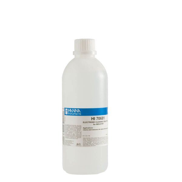 Solución de limpieza para manchas de tinta, frasco de 500 mL HANNA HI70681L