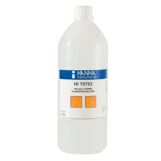 Solución estándar de fluoruro de 100 mg/L (500 mL) HANNA HI70703L