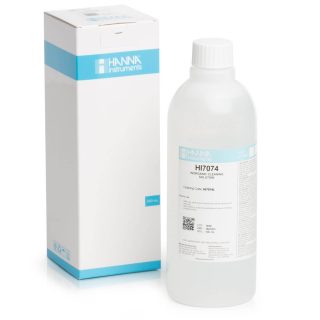 Solución de limpieza para sustancias inorgánicas, frasco de 500 mL HANNA HI7074L