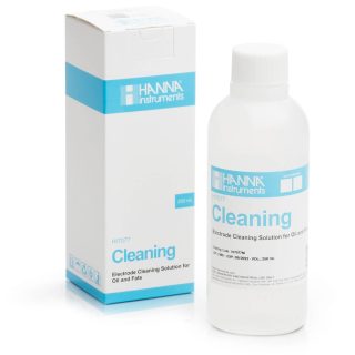 Solución de limpieza para aceites y grasas, frasco de 230 mL HANNA HI7077M