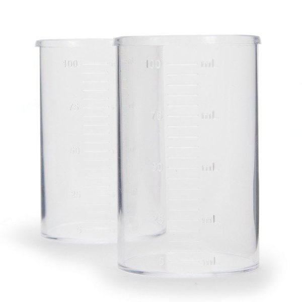 Set de vasos de plástico de 100 mL, 10 piezas HANNA HI740036P