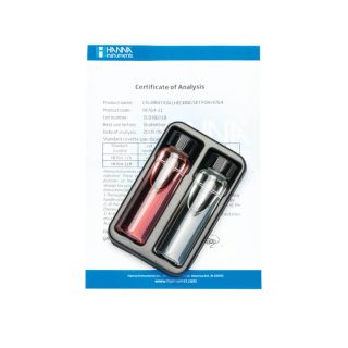 Conjunto de estándares para calibración de Checker de nitrito marino intervalo ultra bajo HANNA HI764-11